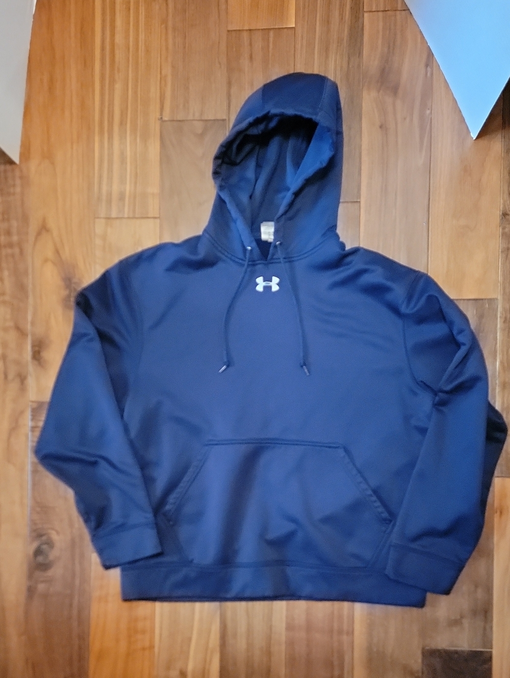 Under Armour Navy Blue Performance Fleece Hoodie